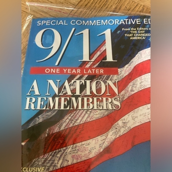 9/11 One Year Later A Nation Remembers special Commemorative Edition magazine - Picture 2 of 3